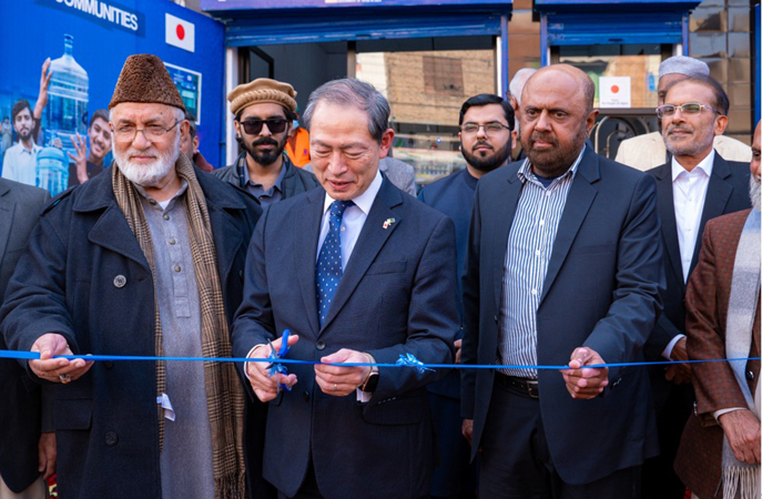Alkhidmat inaugurates seven water filtration plants with Japanese support