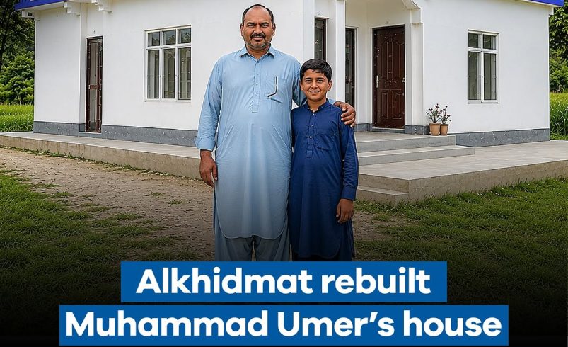 From Rubble to Renewal: A New Beginning for Muhammad Umer