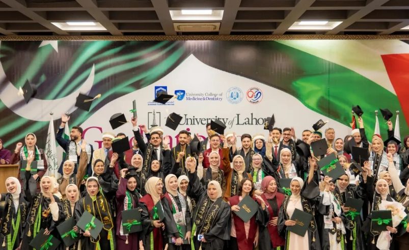 Palestinian Students Graduated in Pakistan