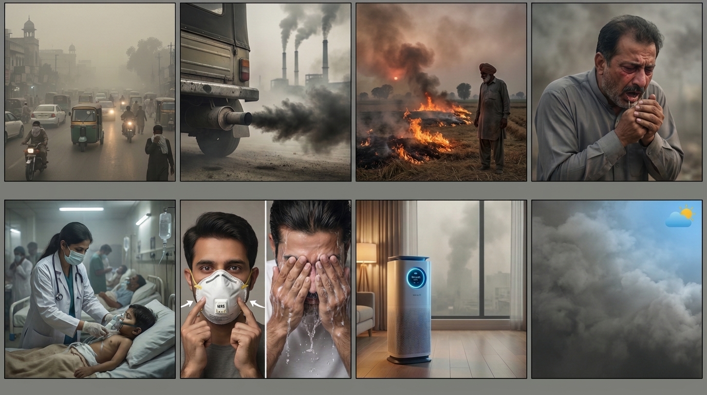 Smog in Pakistan: Causes, Health Risks, and Practical Ways to Stay Safe